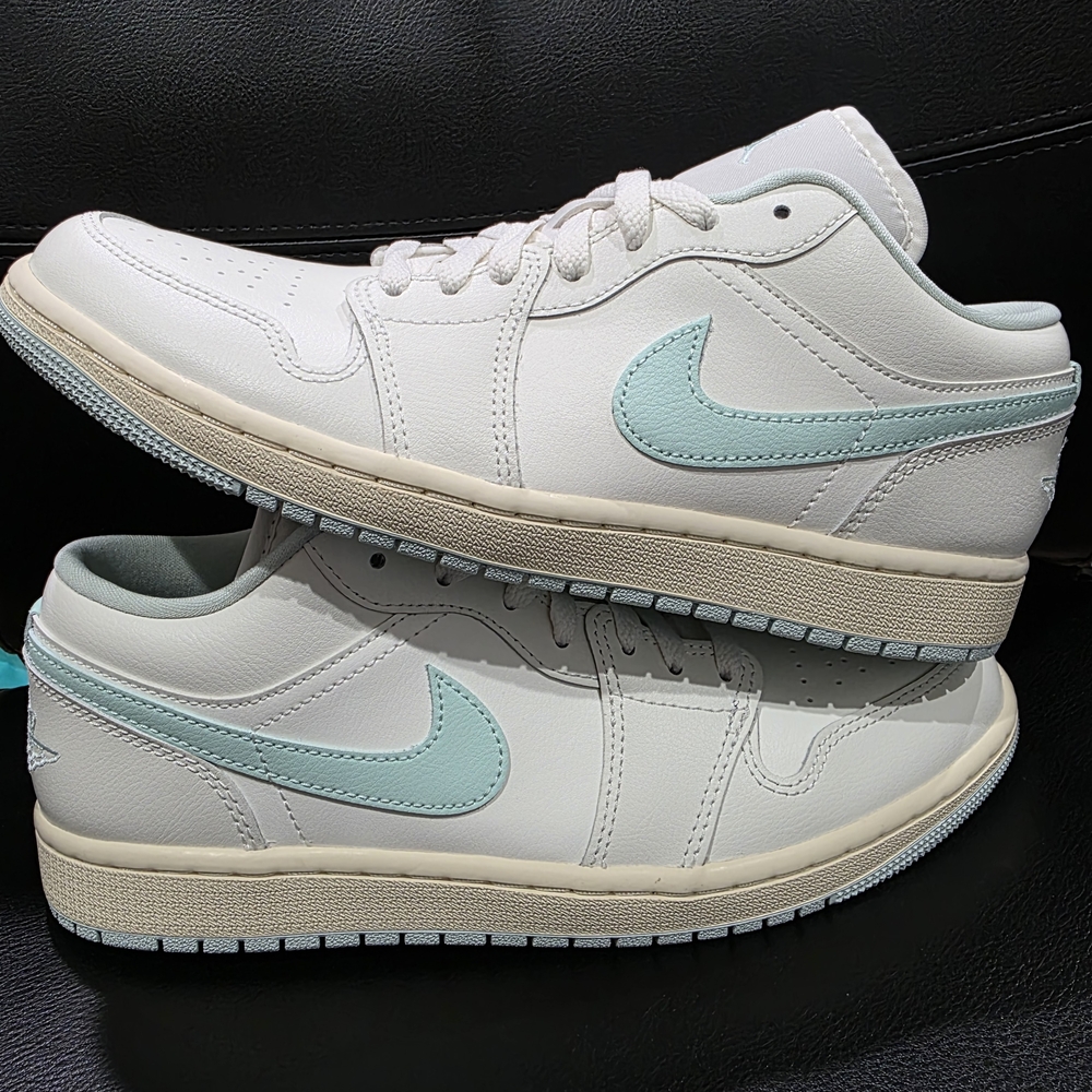 10m Nike Jordan 1 Low Igloo/sail Colorway. BRAND NEW.
